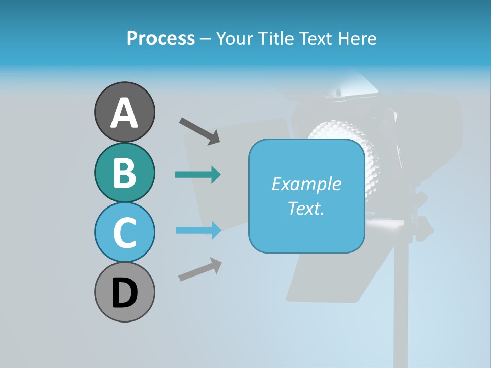 Professional White Barndoor PowerPoint Template