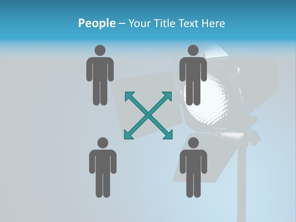 Professional White Barndoor PowerPoint Template