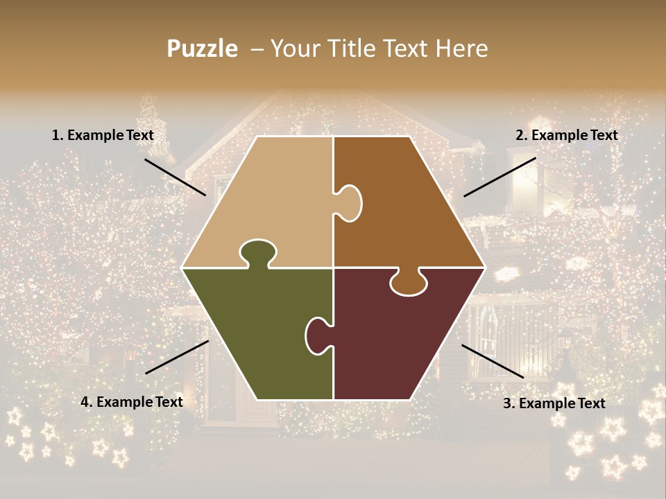 Season Outdoor Night PowerPoint Template