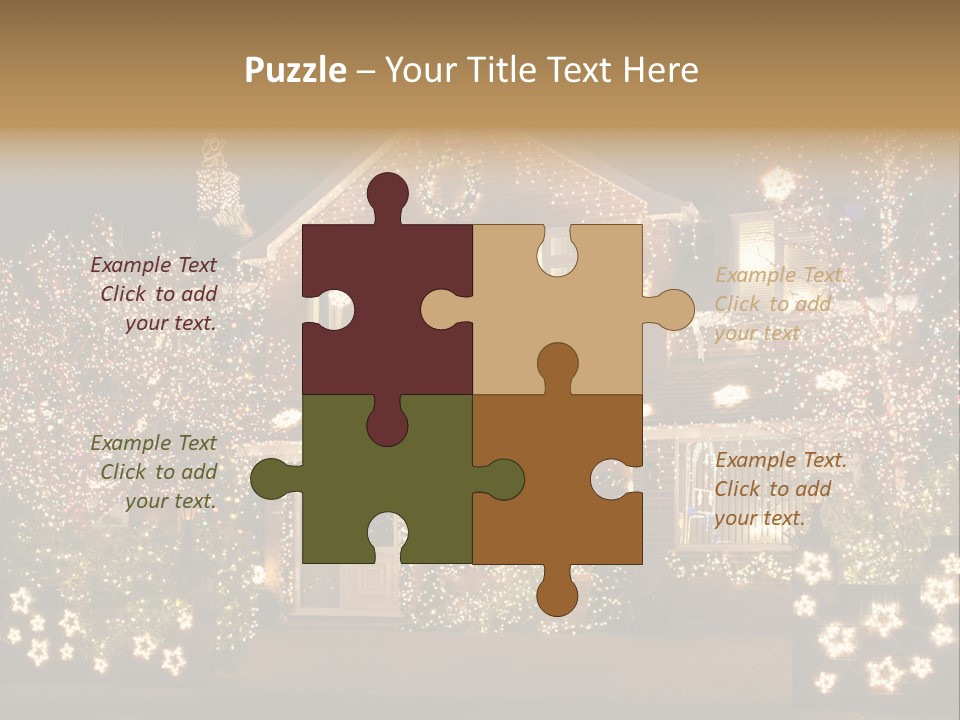 Season Outdoor Night PowerPoint Template