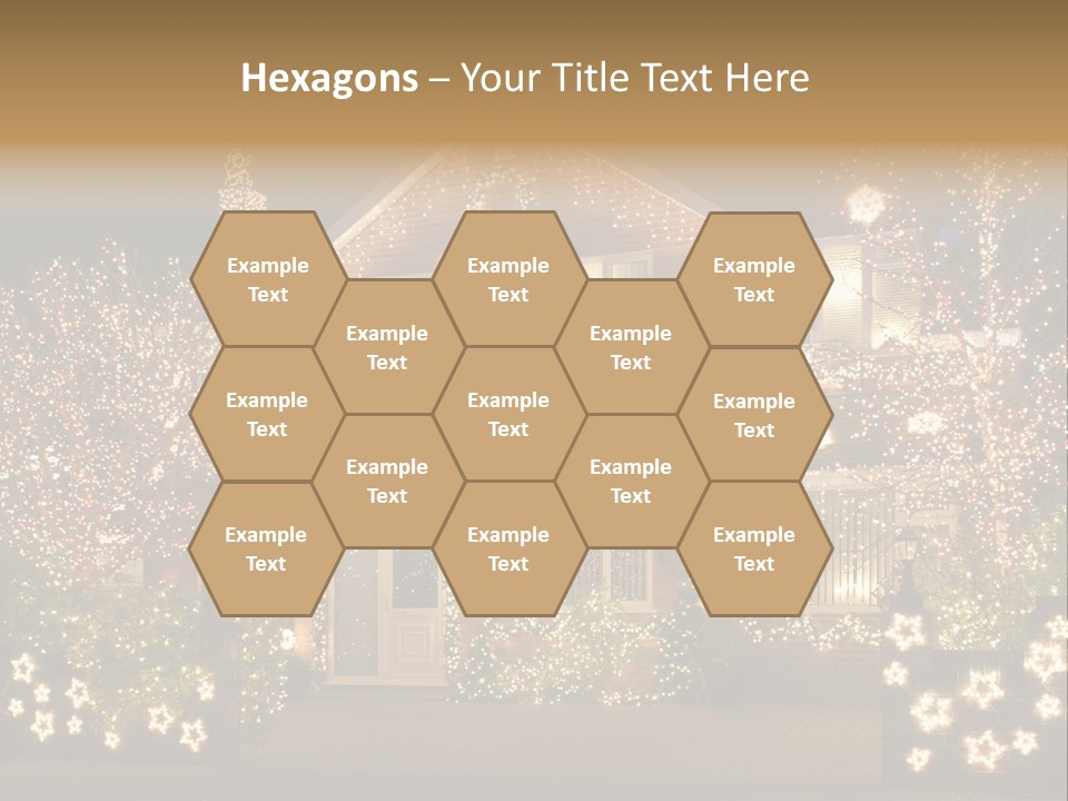 Season Outdoor Night PowerPoint Template