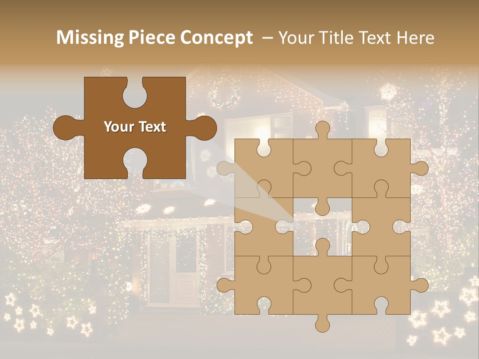 Season Outdoor Night PowerPoint Template