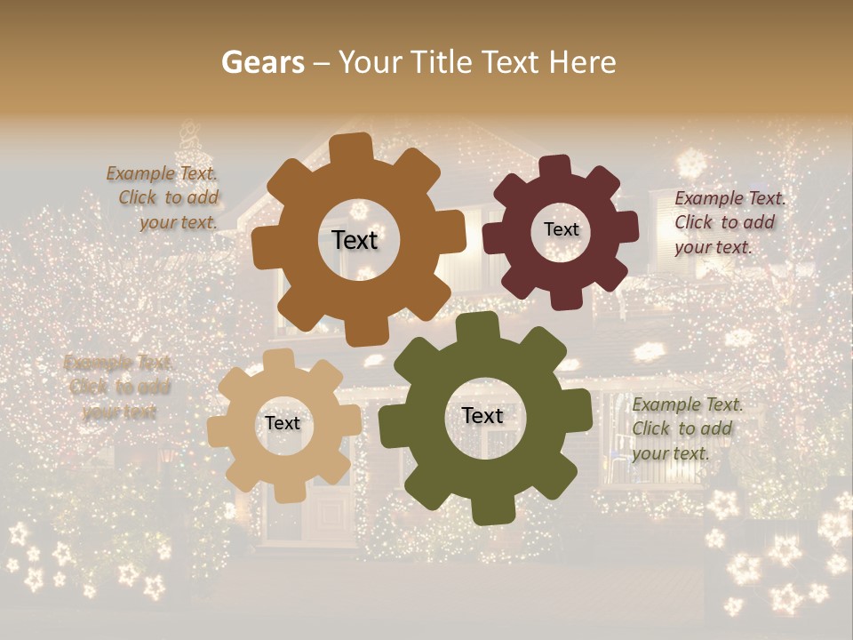 Season Outdoor Night PowerPoint Template