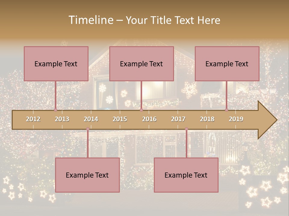 Season Outdoor Night PowerPoint Template