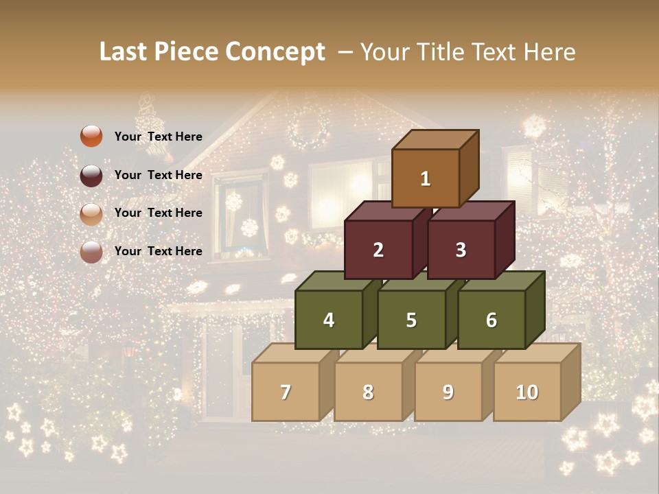 Season Outdoor Night PowerPoint Template