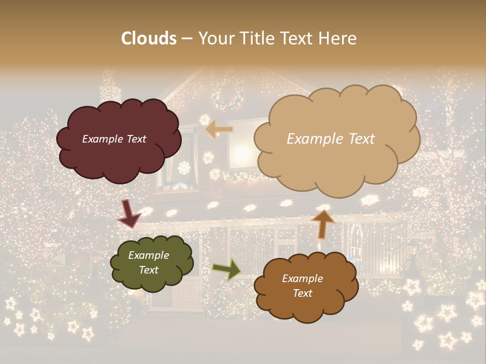 Season Outdoor Night PowerPoint Template