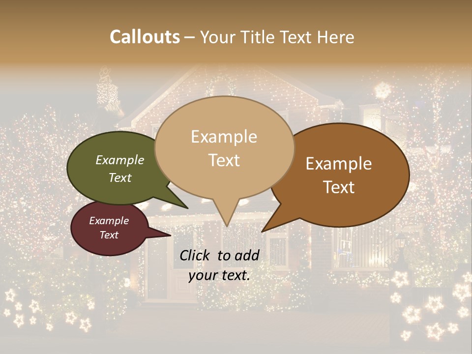 Season Outdoor Night PowerPoint Template