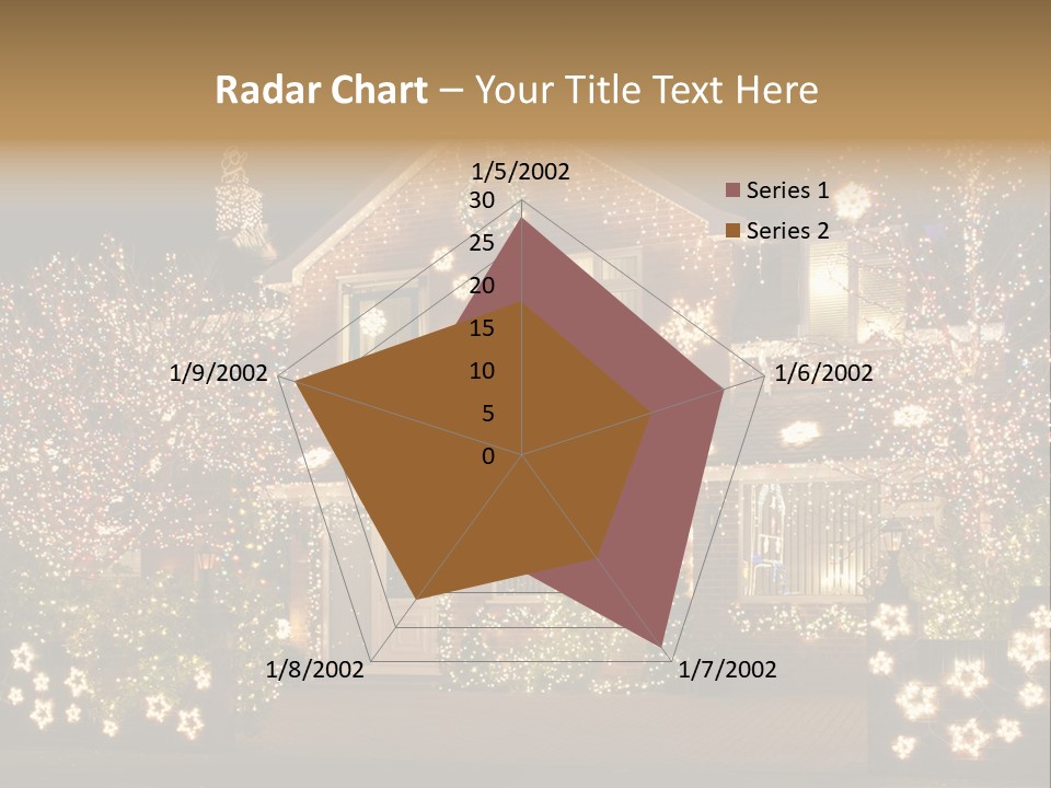 Season Outdoor Night PowerPoint Template