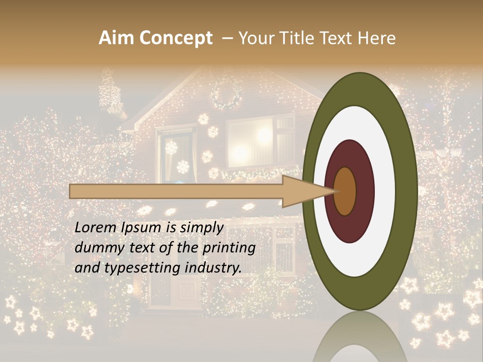 Season Outdoor Night PowerPoint Template