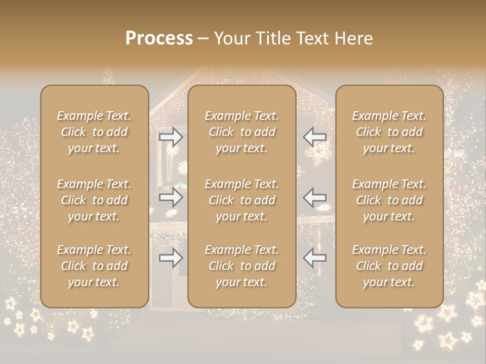 Season Outdoor Night PowerPoint Template
