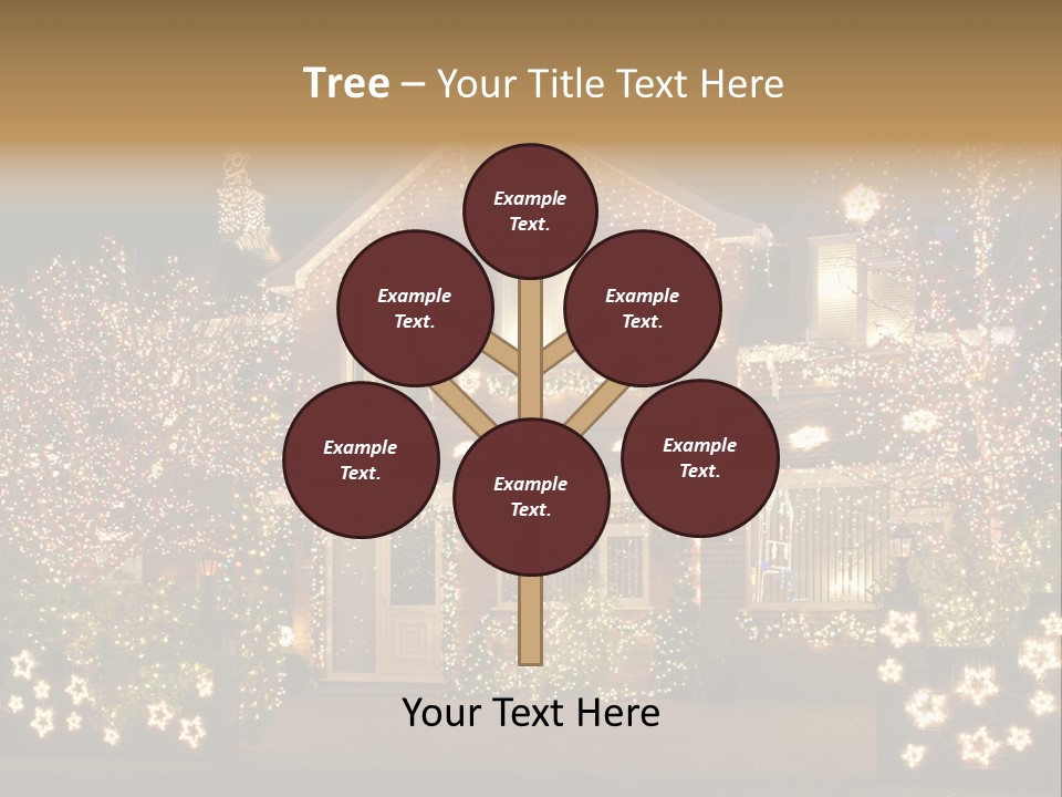 Season Outdoor Night PowerPoint Template