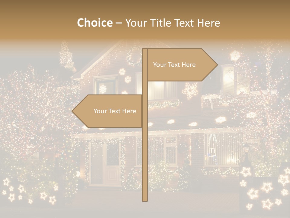 Season Outdoor Night PowerPoint Template