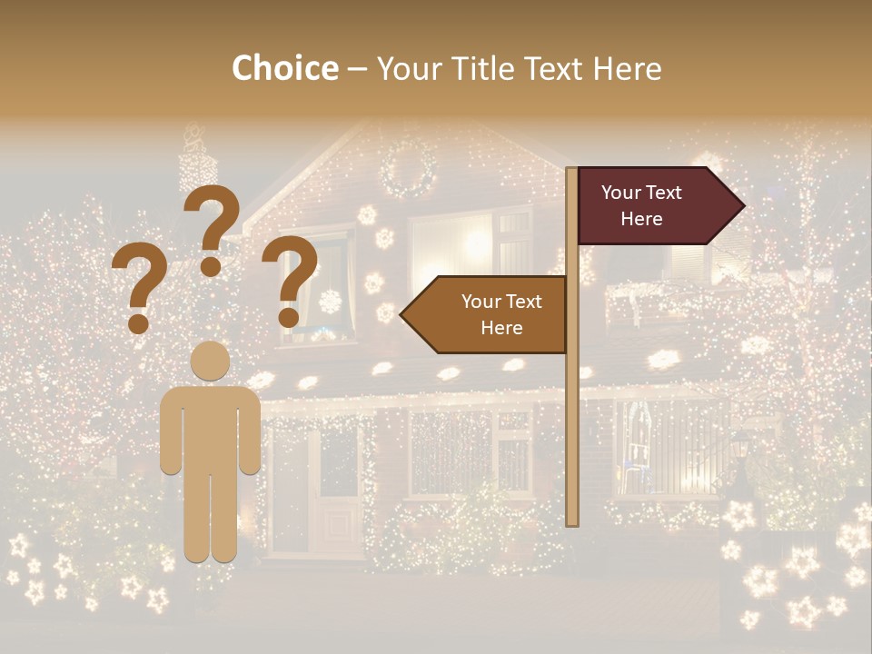 Season Outdoor Night PowerPoint Template