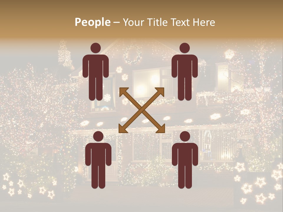 Season Outdoor Night PowerPoint Template