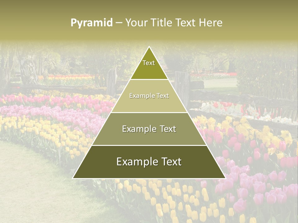 Floral Bloom Yellow PowerPoint Template