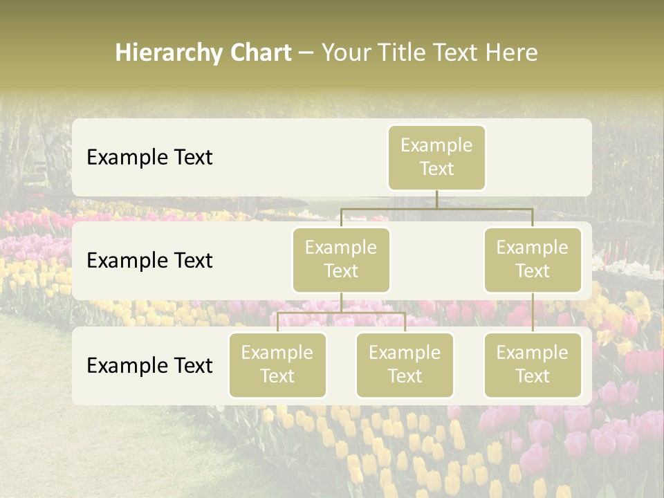 Floral Bloom Yellow PowerPoint Template
