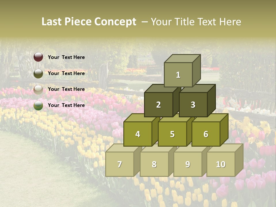 Floral Bloom Yellow PowerPoint Template