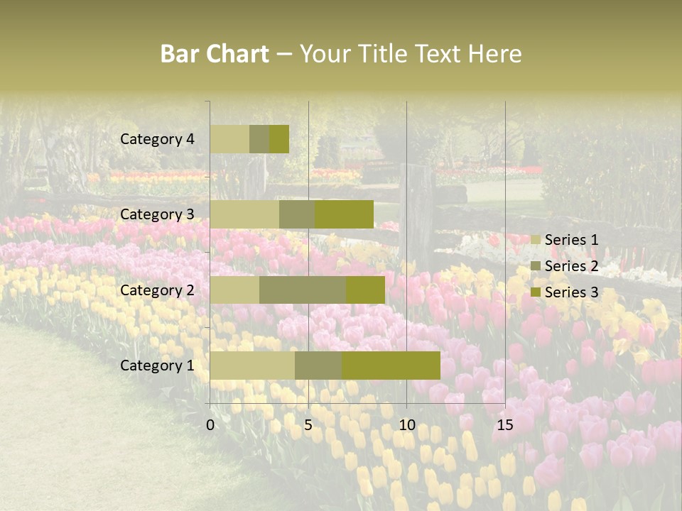 Floral Bloom Yellow PowerPoint Template