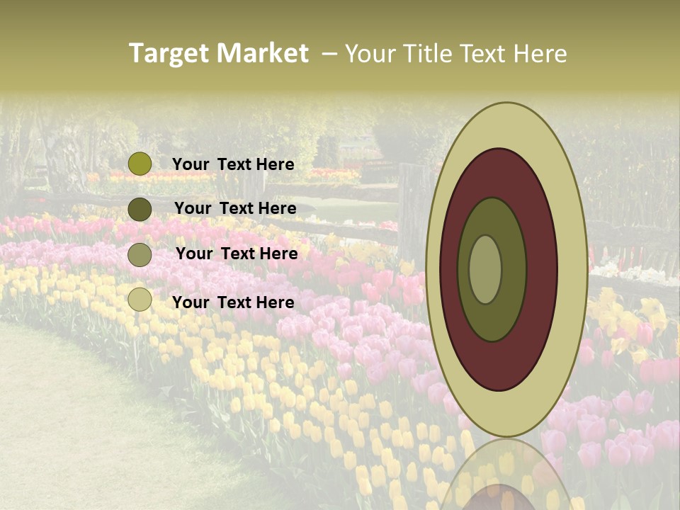 Floral Bloom Yellow PowerPoint Template