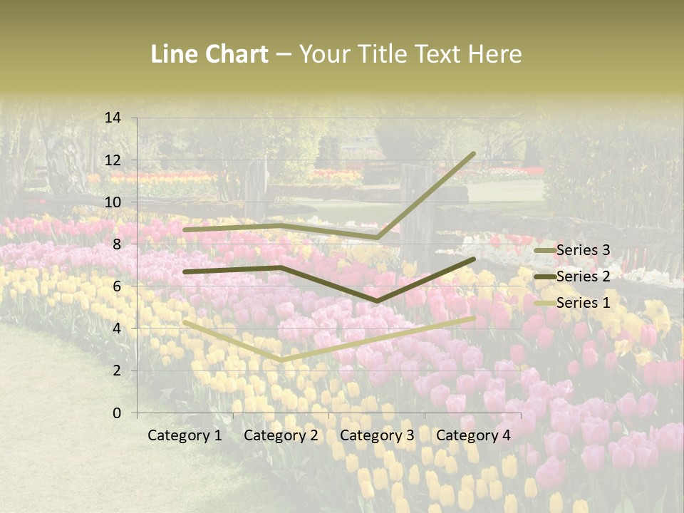 Floral Bloom Yellow PowerPoint Template