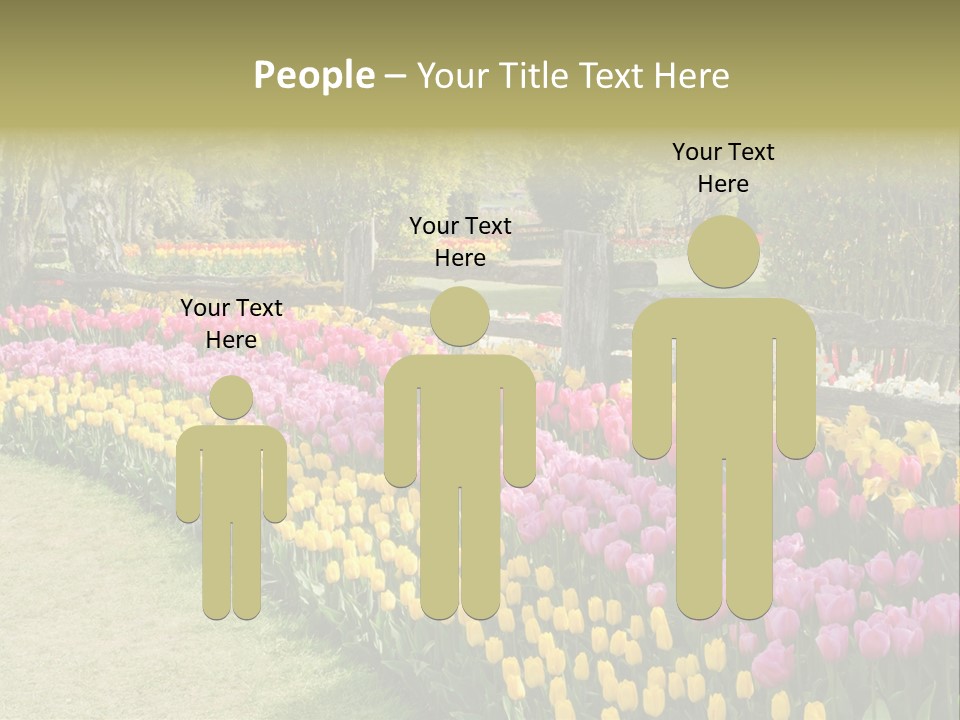 Floral Bloom Yellow PowerPoint Template