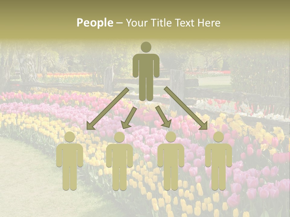 Floral Bloom Yellow PowerPoint Template