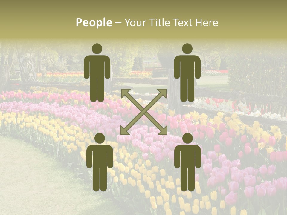 Floral Bloom Yellow PowerPoint Template