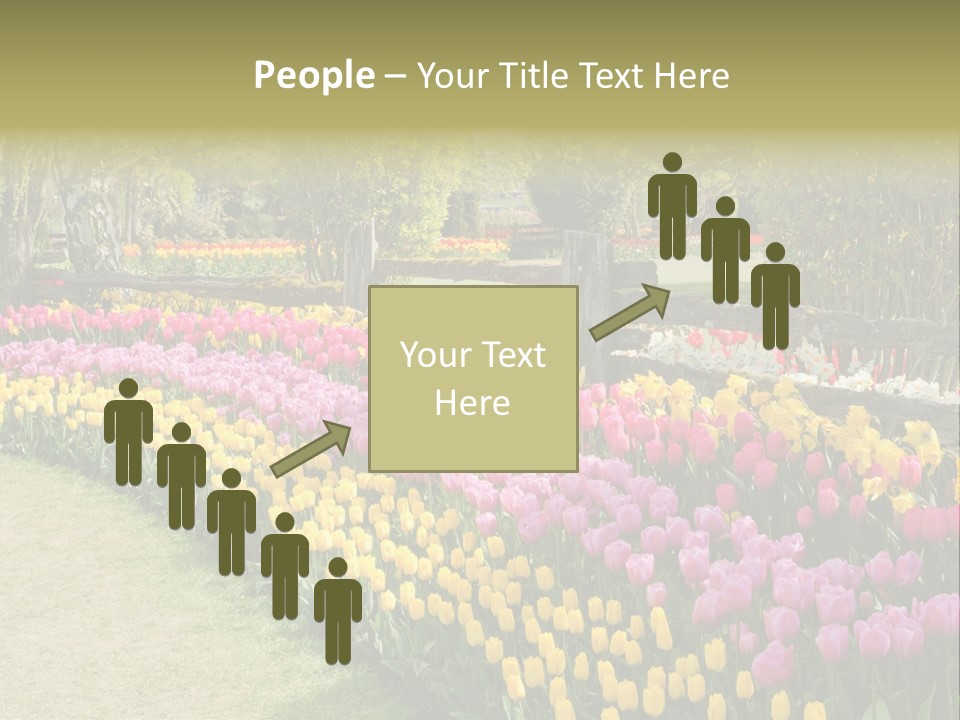 Floral Bloom Yellow PowerPoint Template