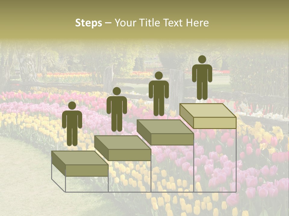 Floral Bloom Yellow PowerPoint Template