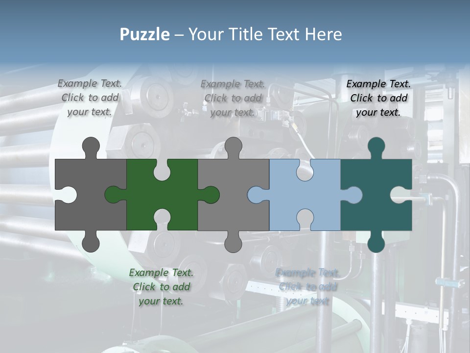 Production Manufacturing Construction PowerPoint Template