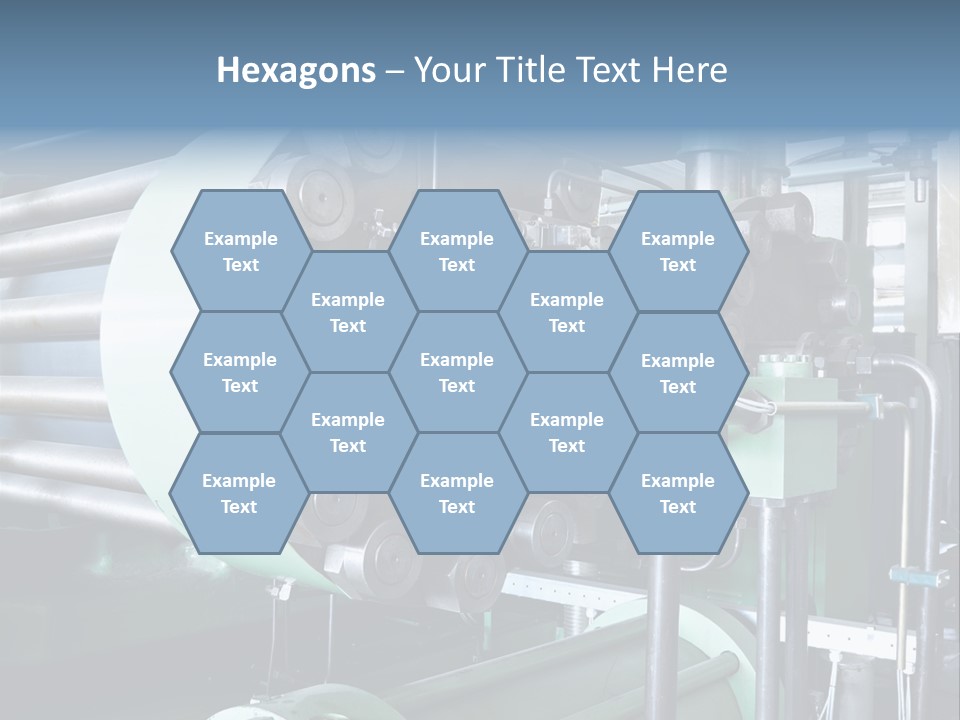 Production Manufacturing Construction PowerPoint Template