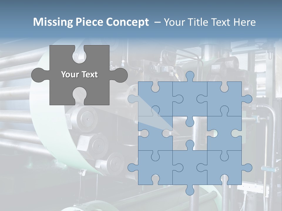 Production Manufacturing Construction PowerPoint Template