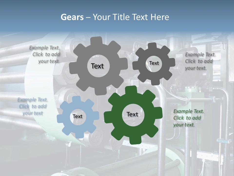 Production Manufacturing Construction PowerPoint Template