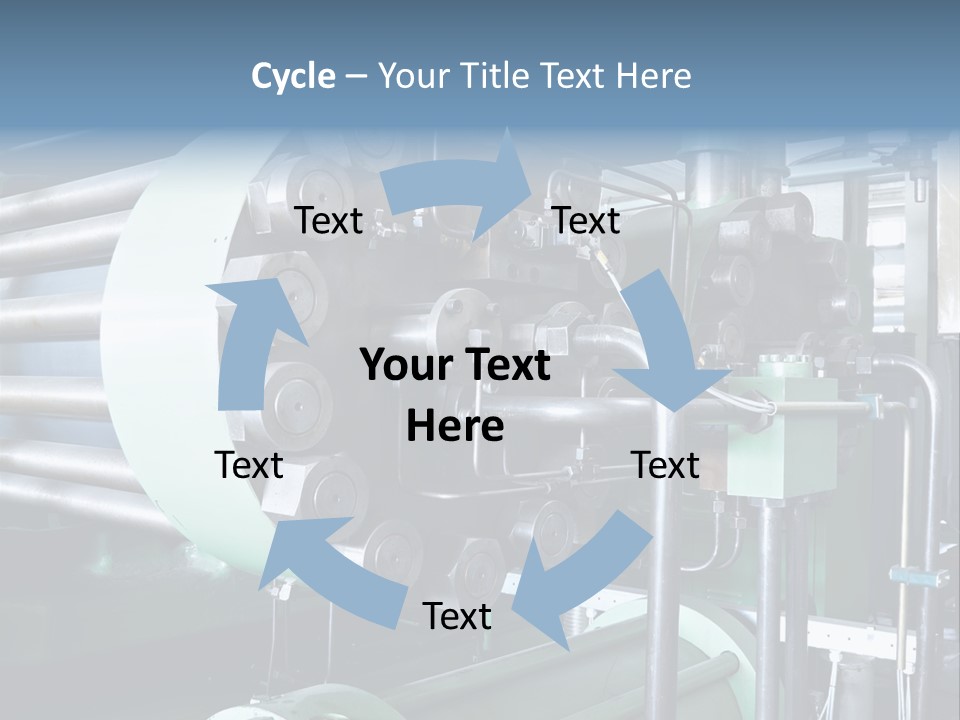 Production Manufacturing Construction PowerPoint Template