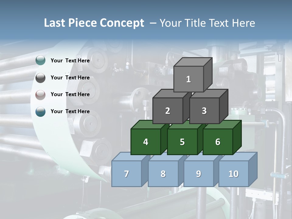Production Manufacturing Construction PowerPoint Template