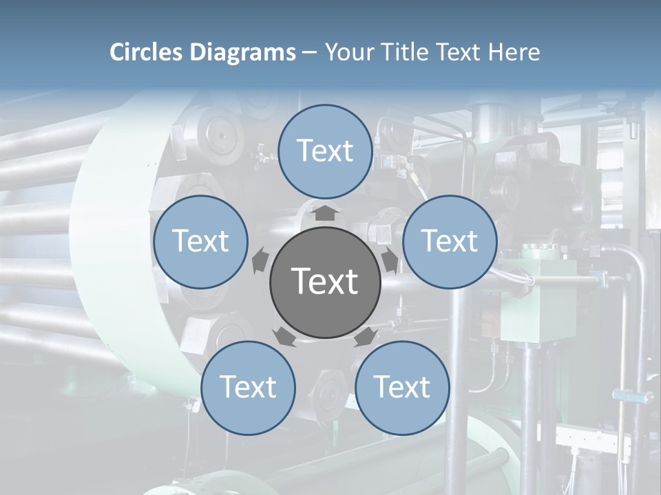 Production Manufacturing Construction PowerPoint Template