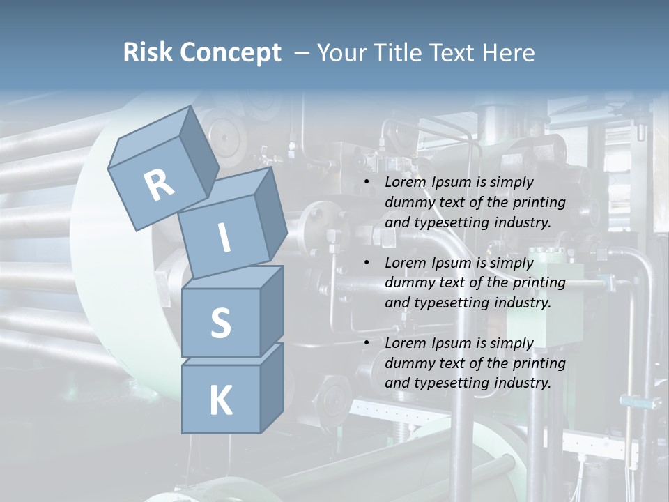 Production Manufacturing Construction PowerPoint Template