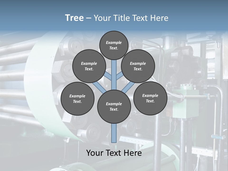 Production Manufacturing Construction PowerPoint Template