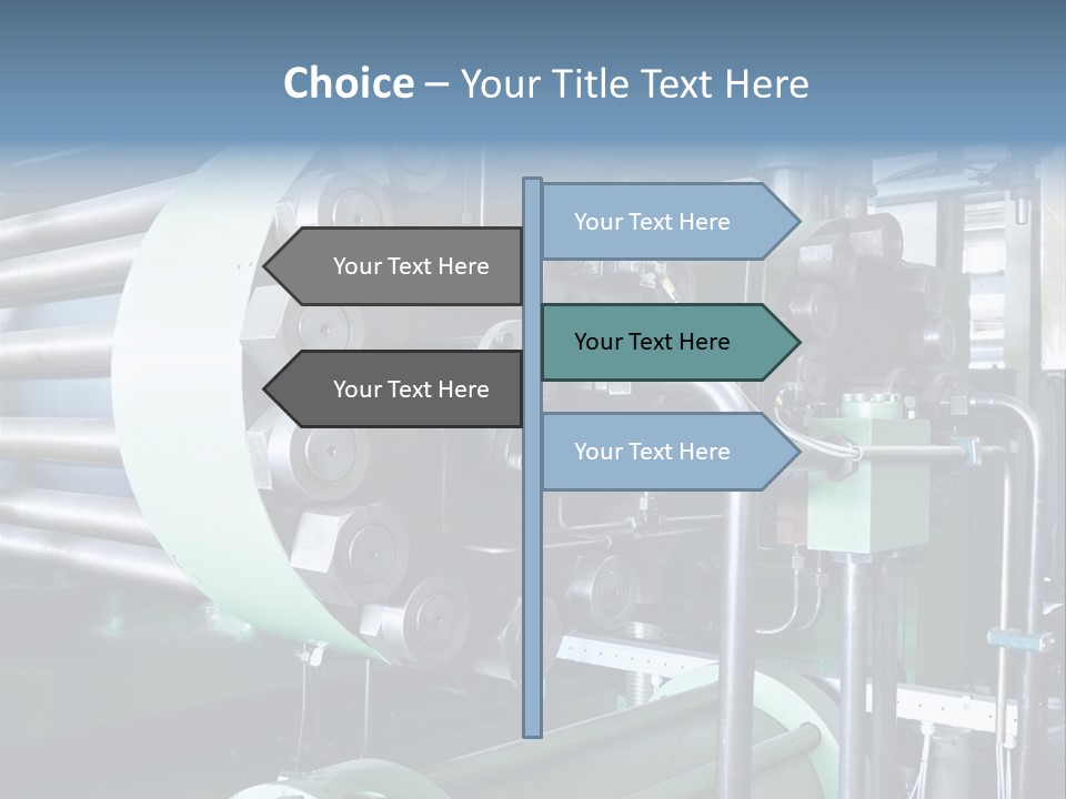 Production Manufacturing Construction PowerPoint Template