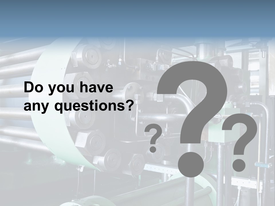 Production Manufacturing Construction PowerPoint Template