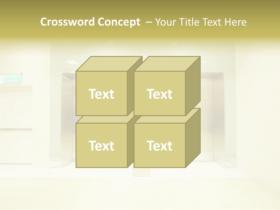 Walkway Department Indoor PowerPoint Template