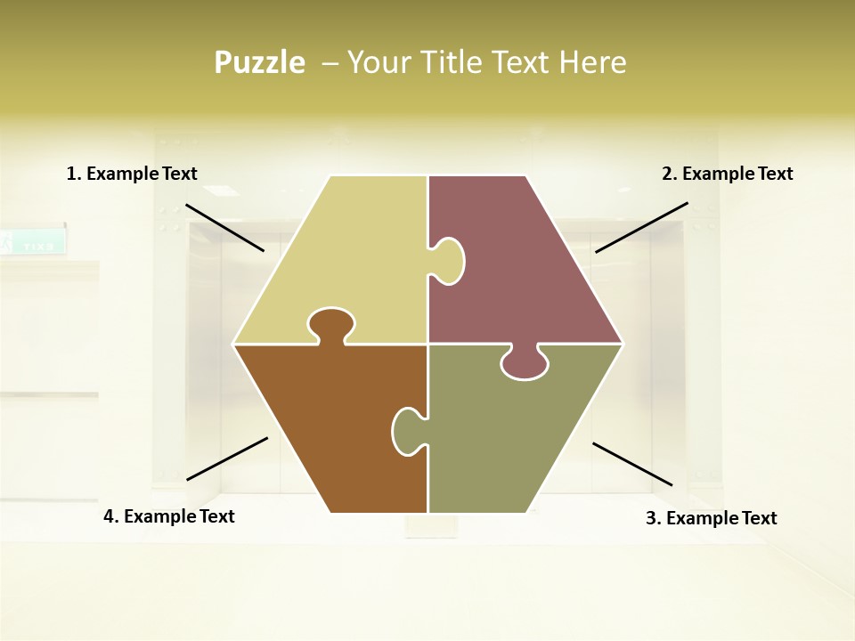 Walkway Department Indoor PowerPoint Template