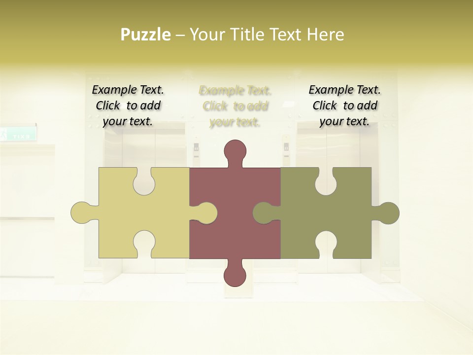 Walkway Department Indoor PowerPoint Template