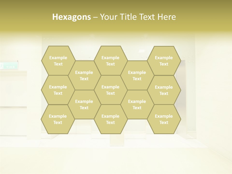 Walkway Department Indoor PowerPoint Template