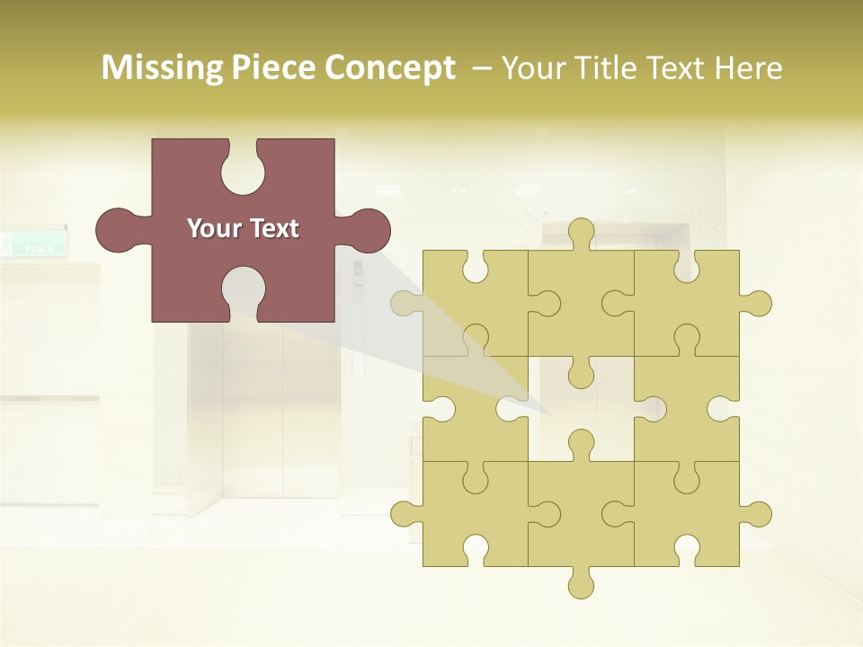 Walkway Department Indoor PowerPoint Template