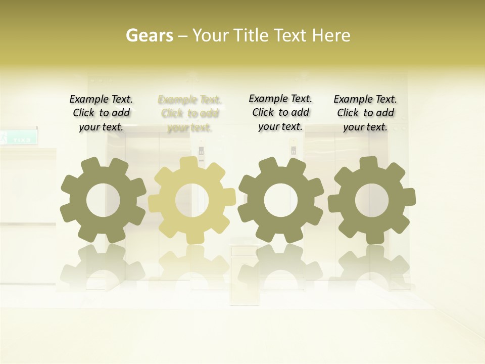 Walkway Department Indoor PowerPoint Template