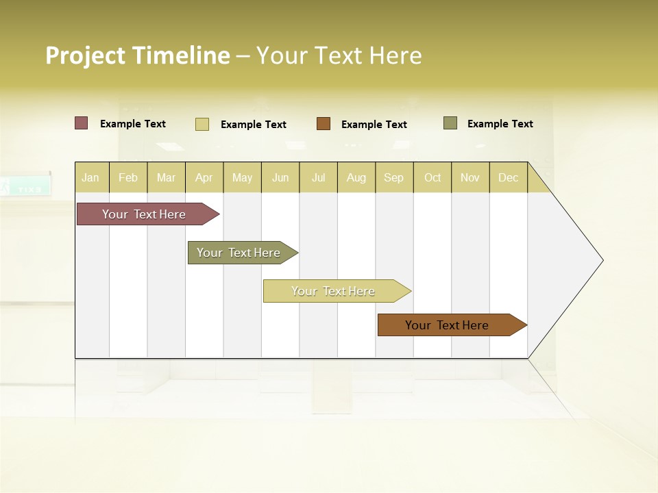 Walkway Department Indoor PowerPoint Template