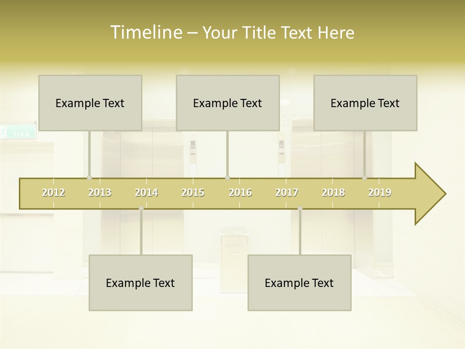 Walkway Department Indoor PowerPoint Template