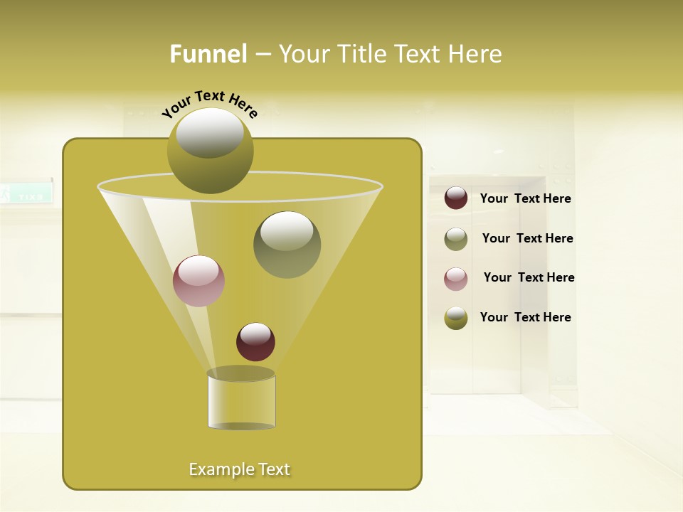 Walkway Department Indoor PowerPoint Template