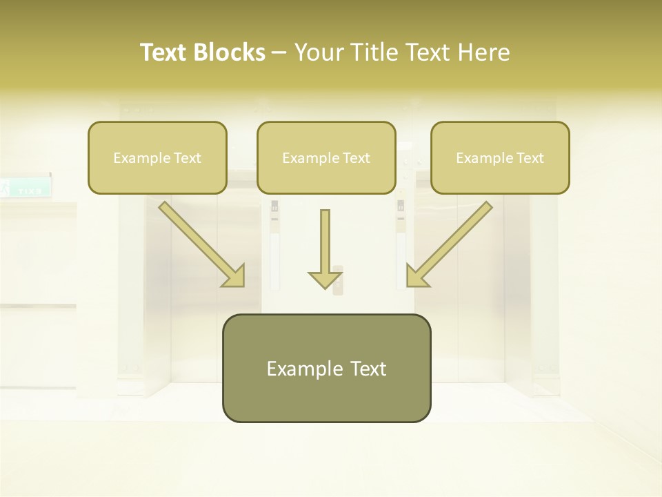 Walkway Department Indoor PowerPoint Template